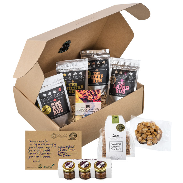 New Zealand Made Products in an Artisan Deluxe Hamper